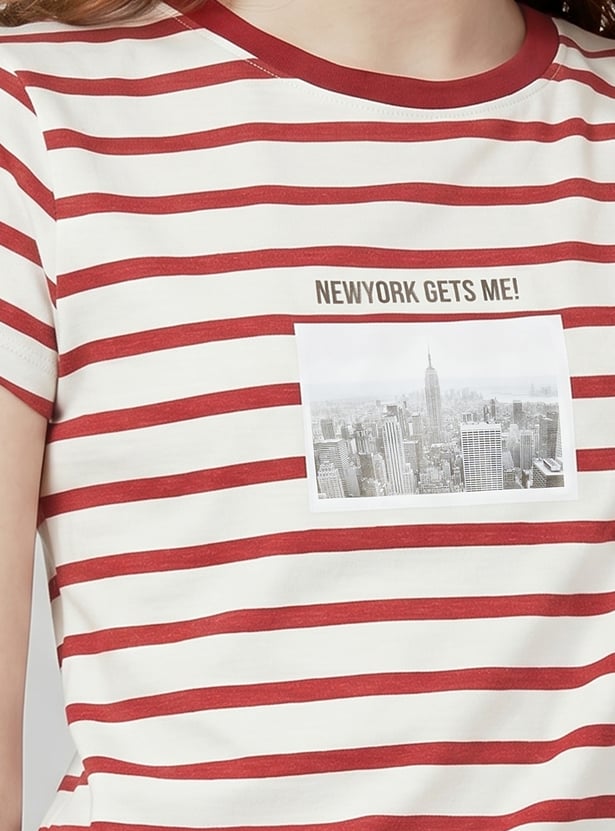 Girls Striped T-shirt