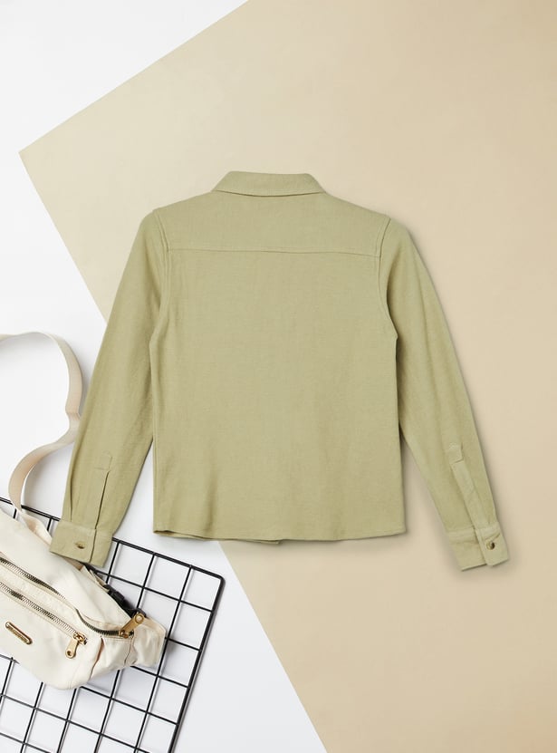 Boys Solid Shirt