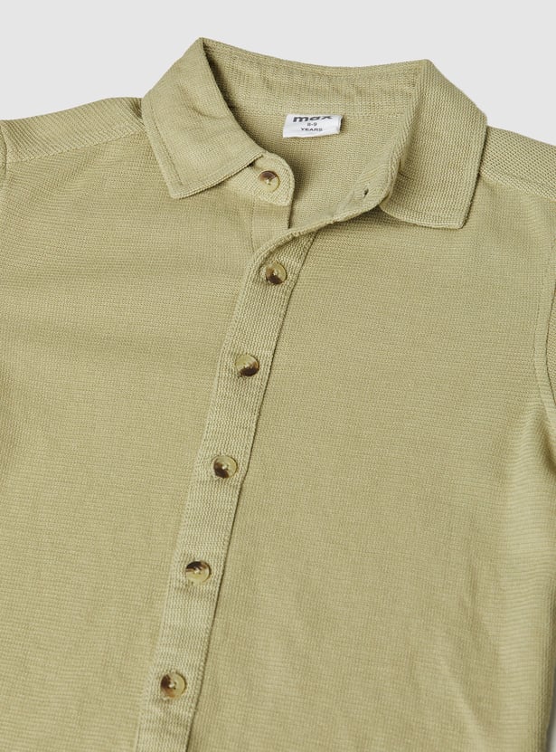 Boys Solid Shirt