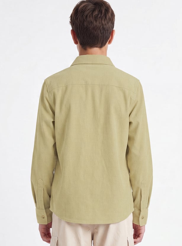 Boys Solid Shirt