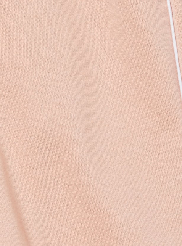 Girls Solid Wide Leg Trouser