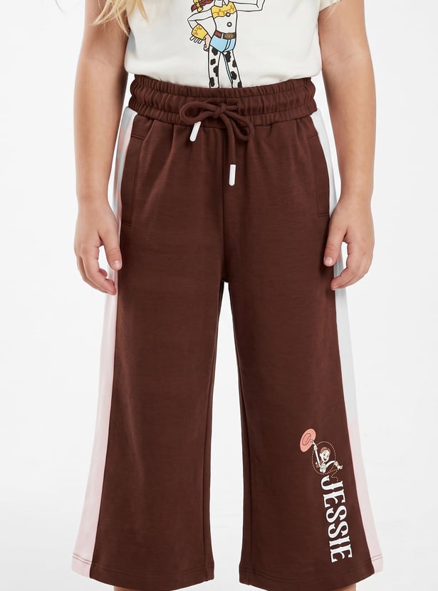 Girls Jessie Print Trousers Set