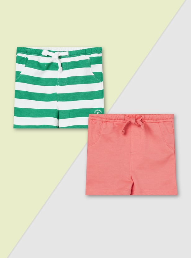 Boys Assorted Shorts - Pack of 2