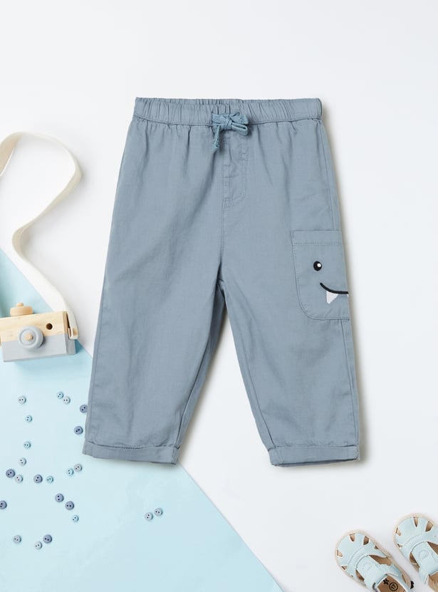 Boys Embroidered Trousers