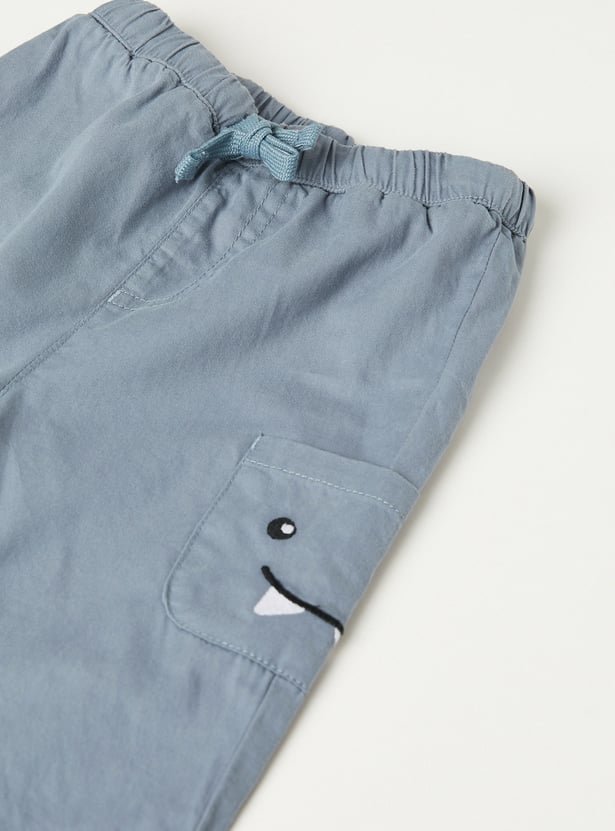 Boys Embroidered Trousers