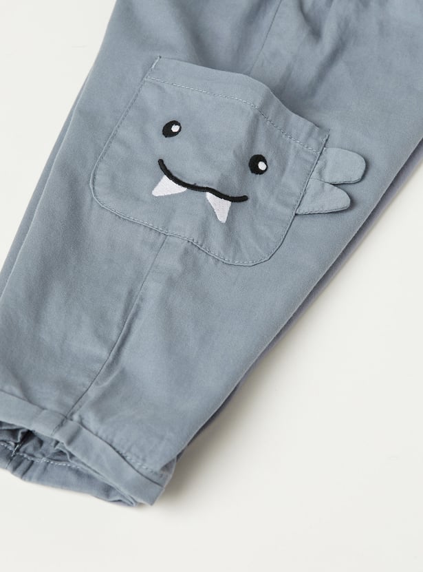 Boys Embroidered Trousers