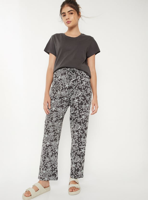 Women Printed PJ Set
