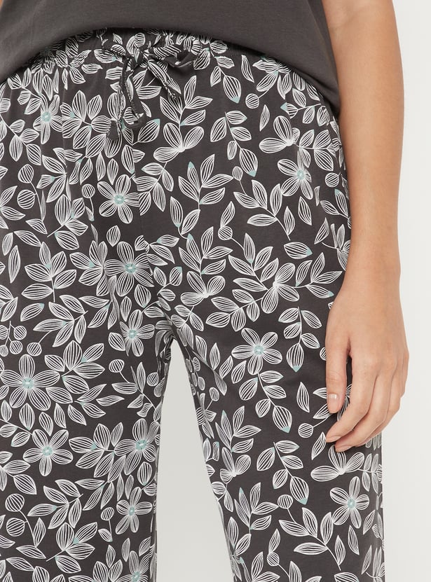 Women Printed PJ Set