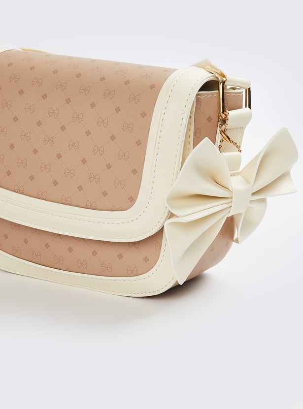 Girls Printed Sling Bag