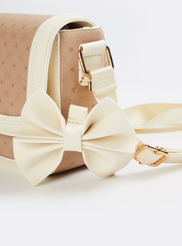 Girls Printed Sling Bag