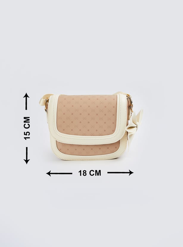 Girls Printed Sling Bag