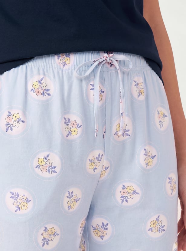 Women Solid PJ Set
