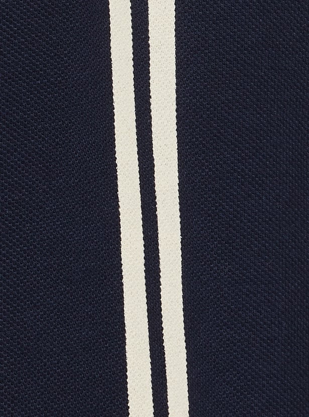 Boys Striped Polo T-shirt