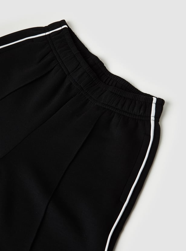Girls Solid Track Pants