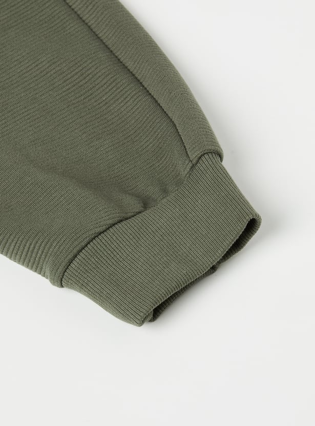 Boys Textured Joggers