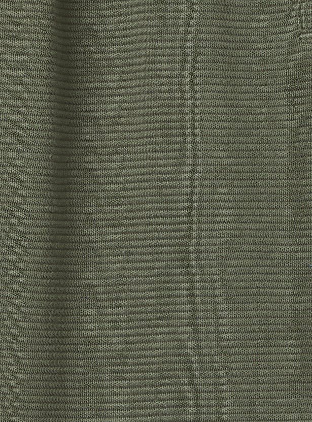 Boys Textured Joggers