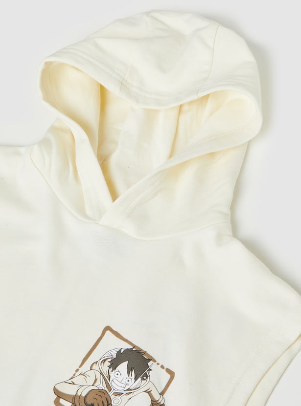 Boys One Piece Hooded T-shirt