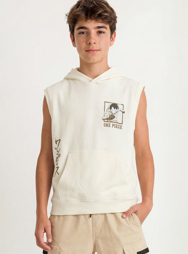 Boys One Piece Hooded T-shirt