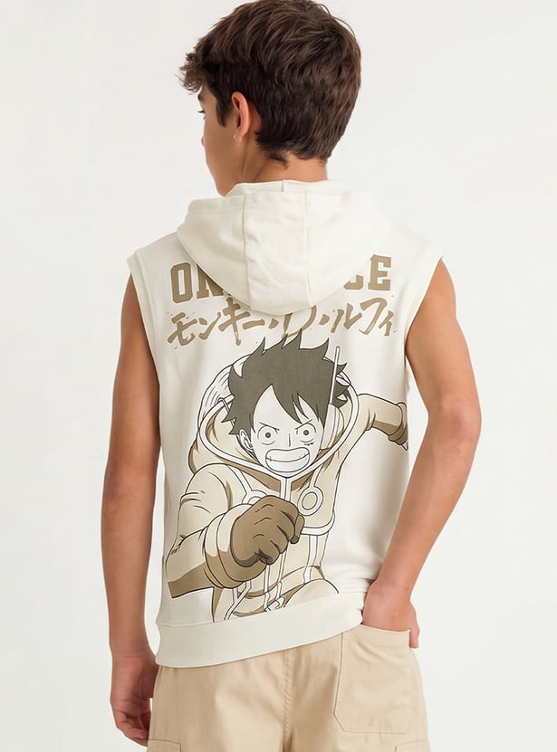 Boys One Piece Hooded T-shirt