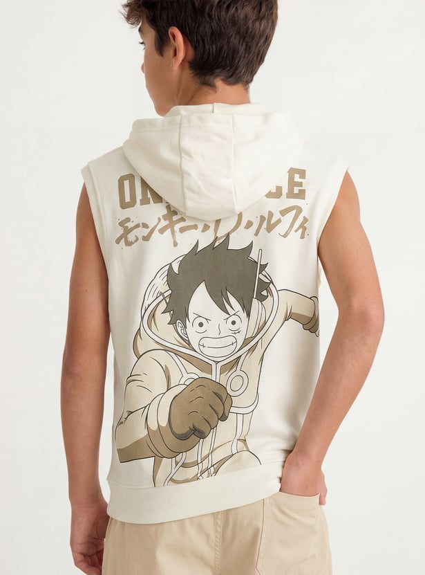 Boys One Piece Hooded T-shirt