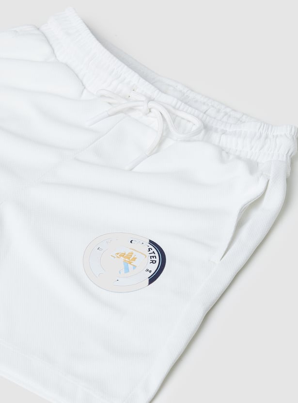 Boys Football Print T-shirt and Shorts Set