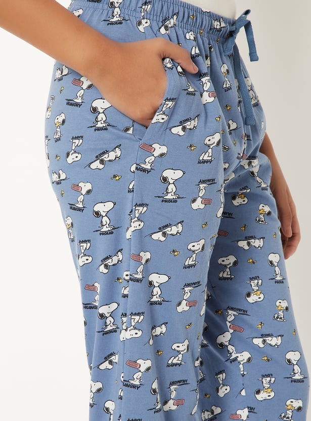 Women Snoopy Capris