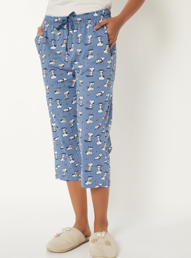 Women Snoopy Capris