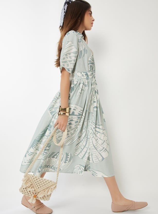 Women Printed A-Line Dress