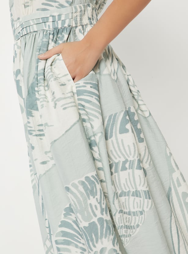 Women Printed A-Line Dress