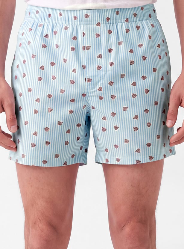 Men Printed Boxers