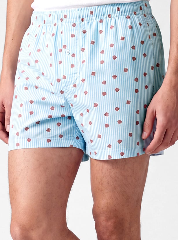 Men Printed Boxers