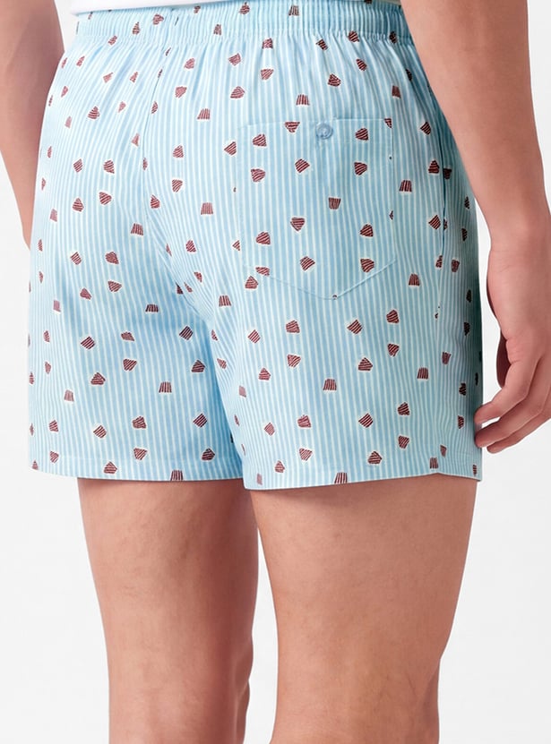Men Printed Boxers