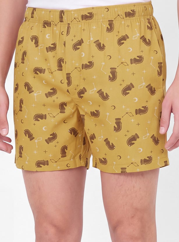 Men Printed Boxers