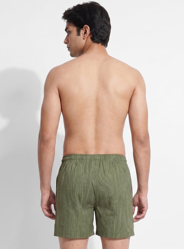 Men Printed Boxers
