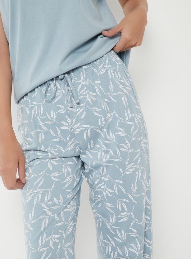 Women Printed PJ Set