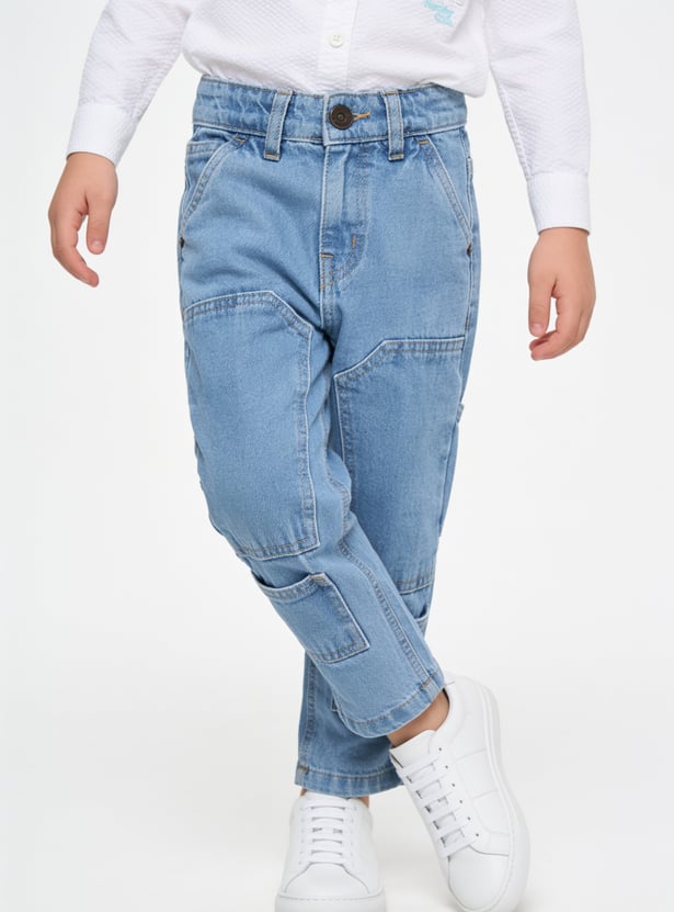 Boys Solid Cargos