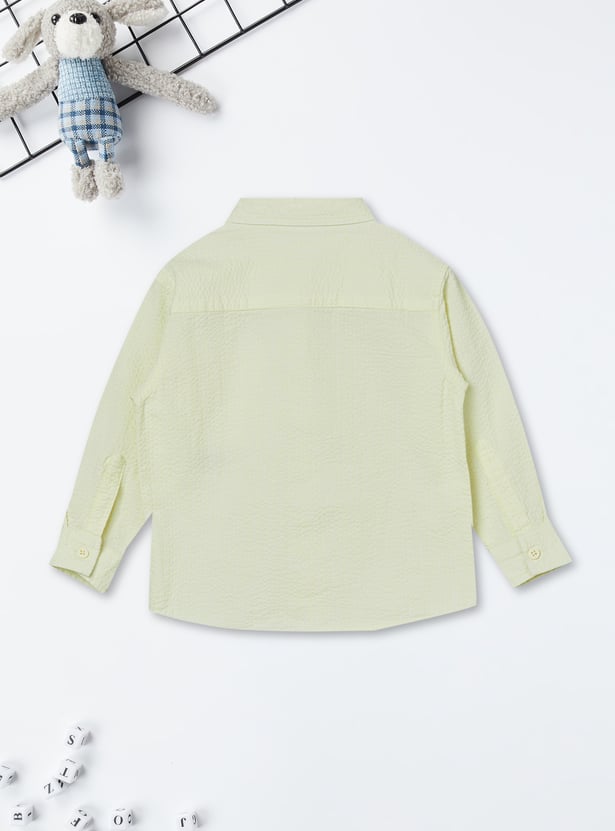 Boys Textured Shirt