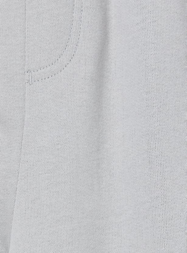 Boys Solid Cargo Joggers