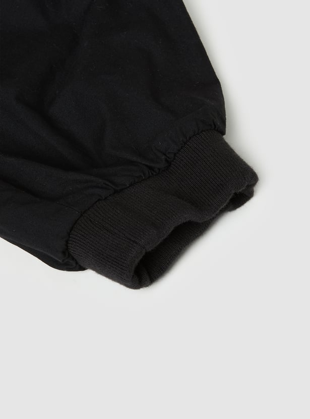 Boys Solid Cargo Joggers