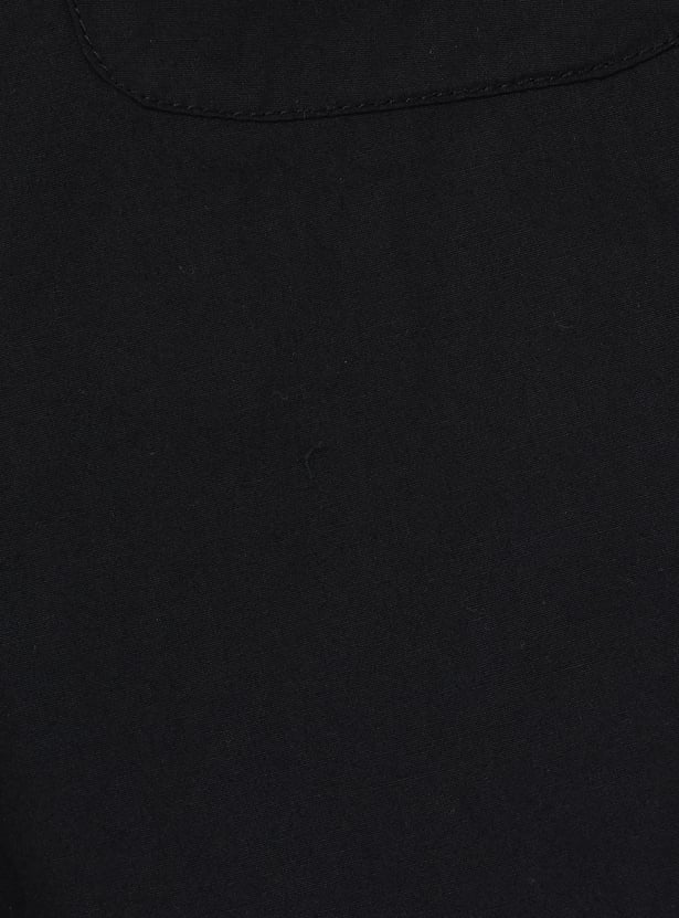 Boys Solid Cargo Joggers