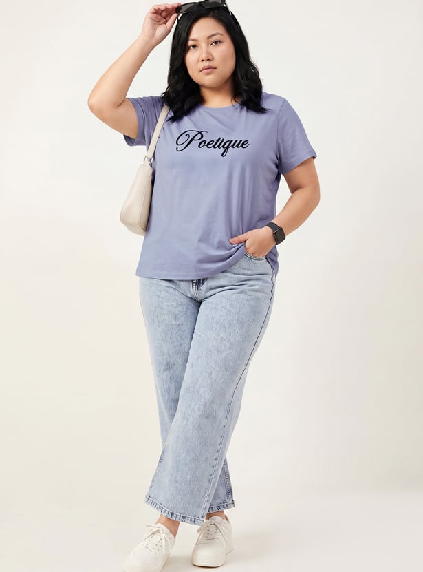 Women Embroidered T-shirt