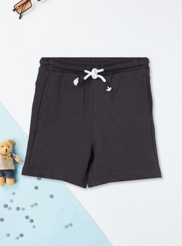 Boys Printed Shorts Set