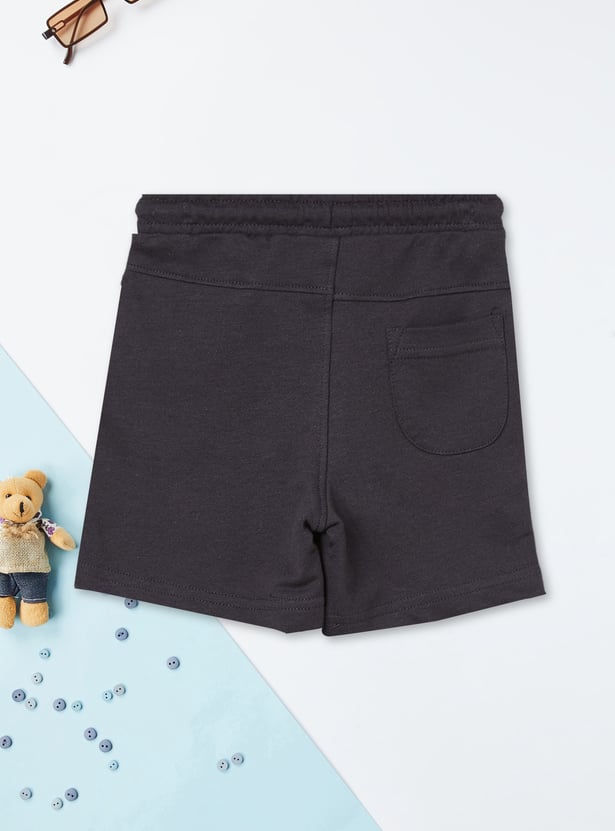 Boys Printed Shorts Set