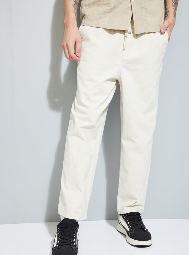 URB_N Men Herringbone Trousers