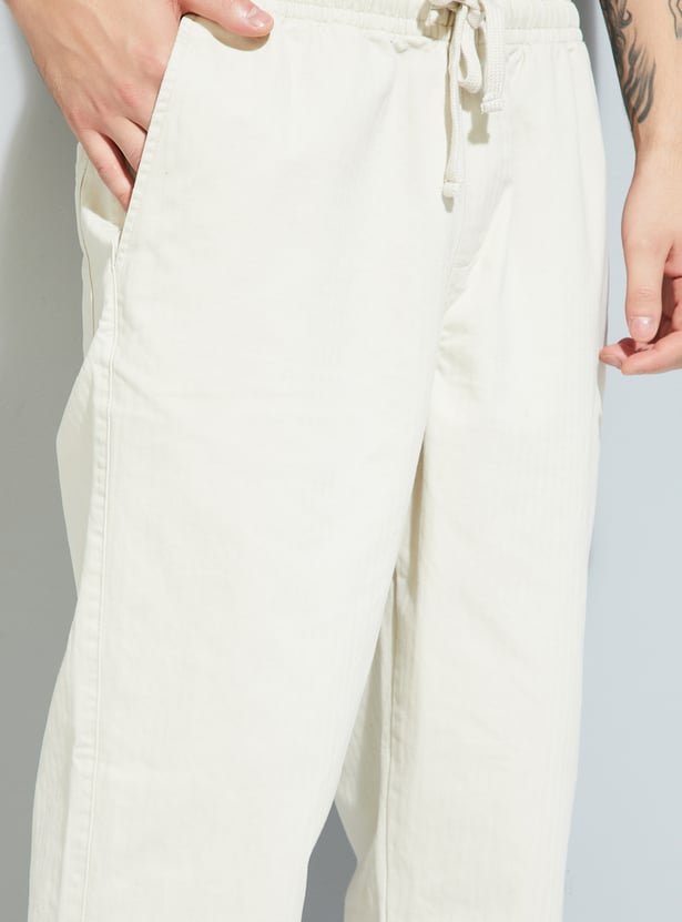 URB_N Men Herringbone Trousers