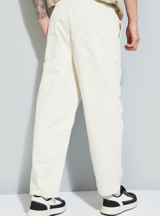 URB_N Men Herringbone Trousers