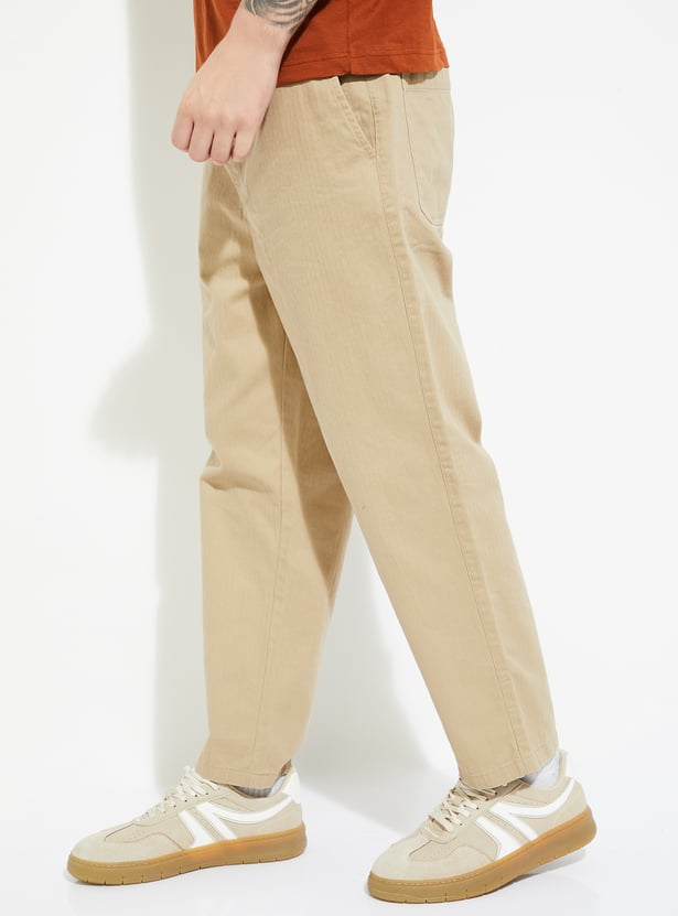 URB_N Men Herringbone Trousers