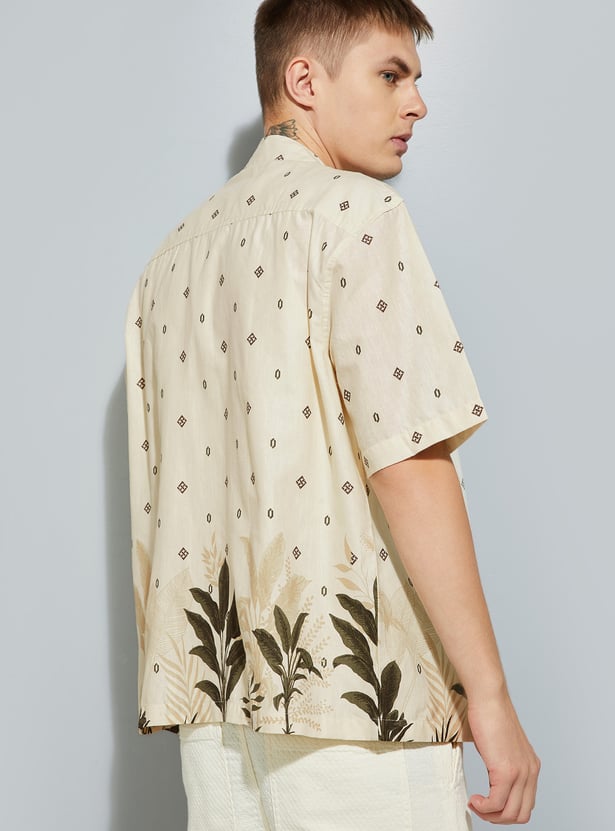 URB_N Men Printed Resort Shirt
