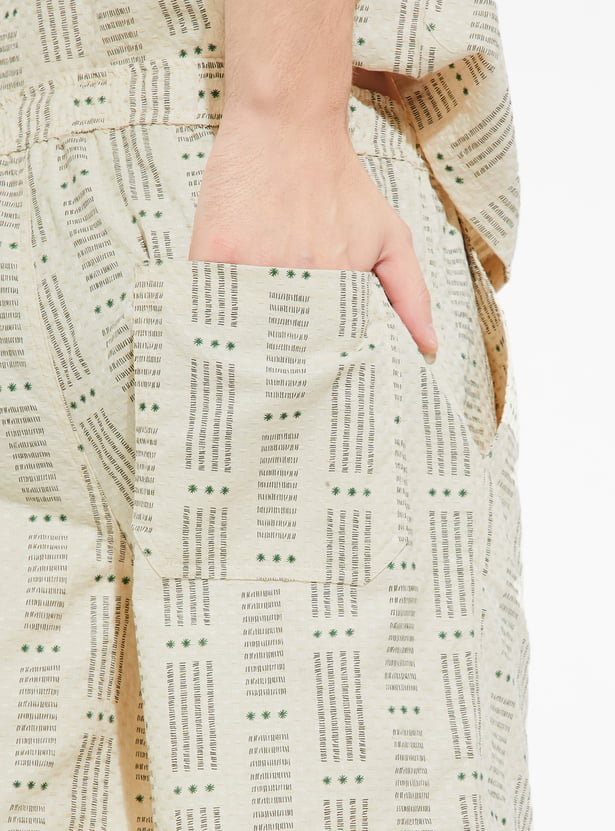 URB_N Men Patterned Shorts