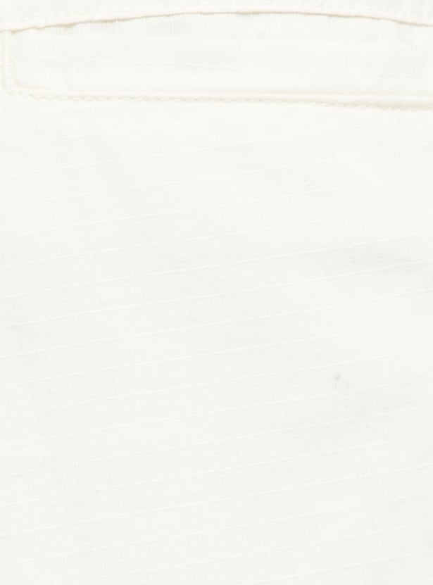 URB_N Men Solid Cargo Shorts